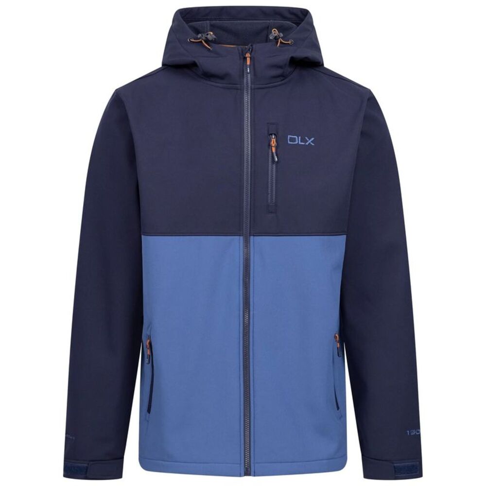 Trespass Mens Flanagan DLX Soft Shell Jacket / Navy